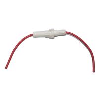 Cartouche en céramique à courant élevé 6.35x32mm 3AG Porteur de fusible en ligne XY-702A Avec câble 1015 12AWG 100mm