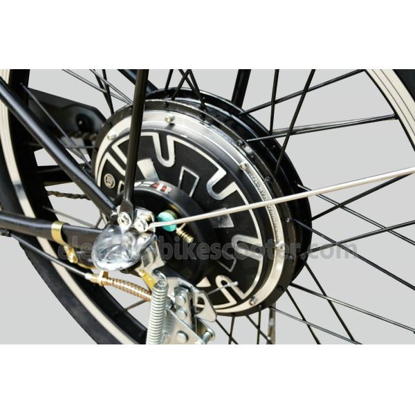 CE 24 Inch Pedal Assist Electric Bike , Womens Pedal Assist Bike 36V Brushless Motor V Brake