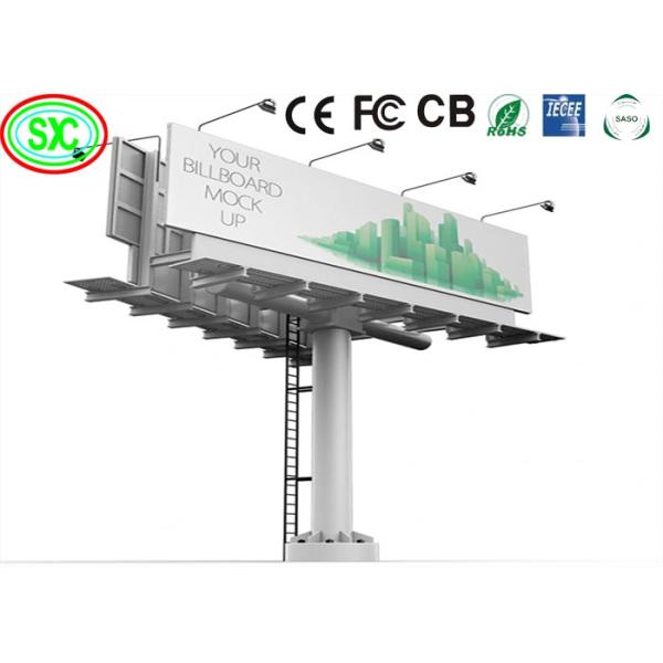 Стеклянный алюминиевый экранированный экраны для наружных водонепроницаемых больших цифровых рекламных 10 мм уличных светодиодных рекламных щитов