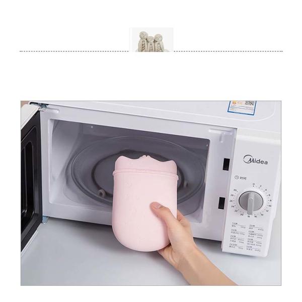 Прозрачная мягкая силиконовая бутылка с горячей водой для облегчения боли в пояснице спины шея плечи Theopy