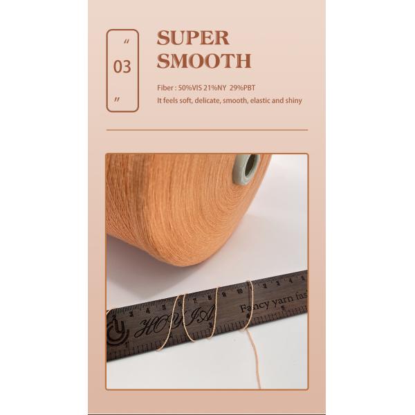 все ядр машины запаса цветов свободных образцов супер мягкое 28S/2 2/20NM 50%AC30%NY20%PBT 100 закрутило пряжу