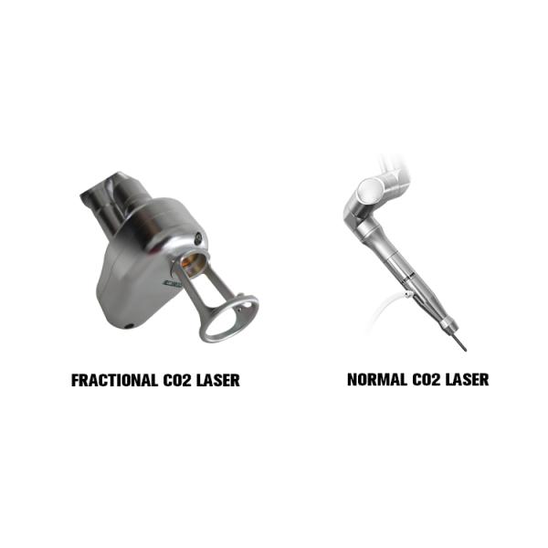 Машина лазера СО2 воздушного охлаждения 50В 10600нм частичная для Ресурфасинг кожи