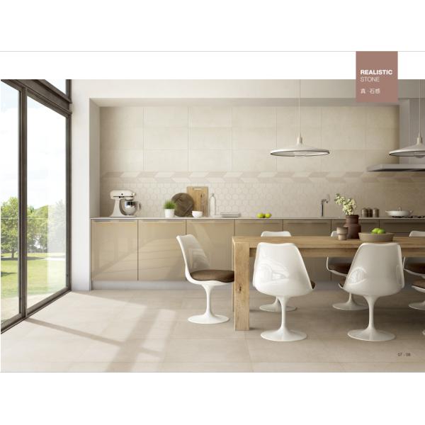 Анти- плитка пола фарфора выскальзывания которая выглядит как мраморная изоляция жары