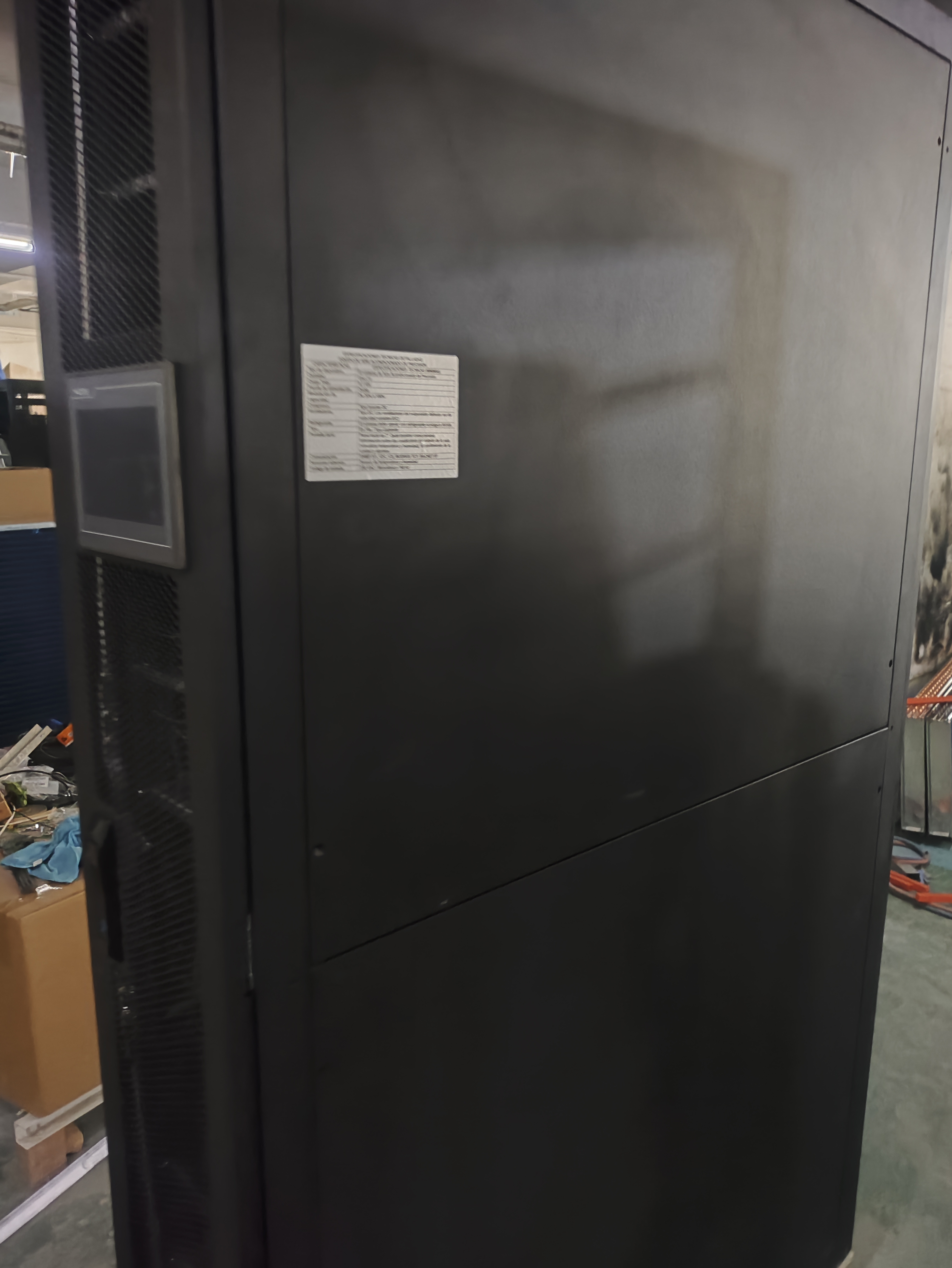 Low Temperature Adaptable Air Cooled In Row Precision Air Conditioner For Northern Outdoor Cabinet Cluster