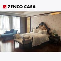 Conjunto de mobiliário de quarto de hotel de estilo europeu clássico
