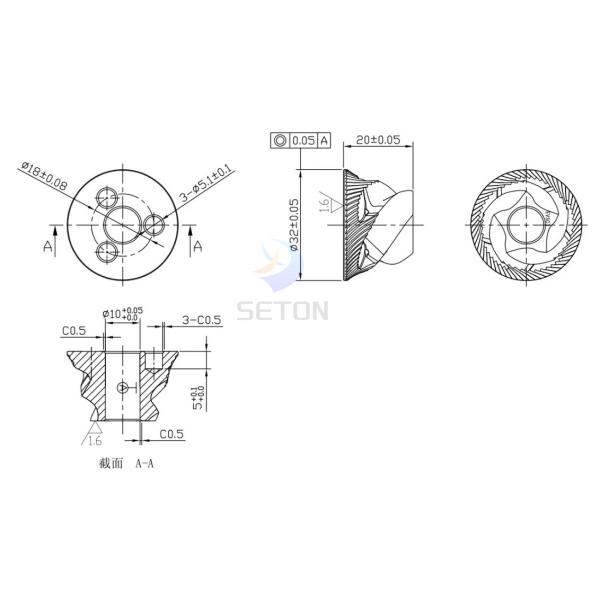 Алюминиевые лезвия кофейная мельница для различных видов кофе