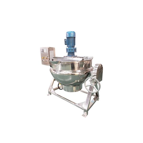 Interlayer Button Control 50L 600*420mm Steam Sandwich Pot