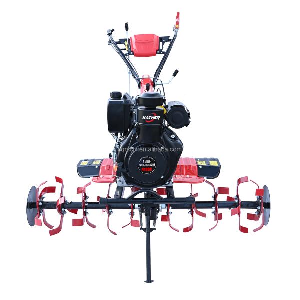 7/9/12/15hp Diesel Power Tiller Walking Tractor for Household in Agricultural Farm