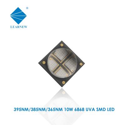 Microplaqueta UV 385nm 4000-4500mW 6868 UVA do diodo emissor de luz da série da capsulagem do período de longa vida