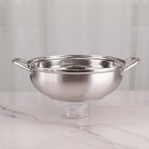 Нержавеющая сталь 410 бака 28cm распаровщика ресторанов Stackable