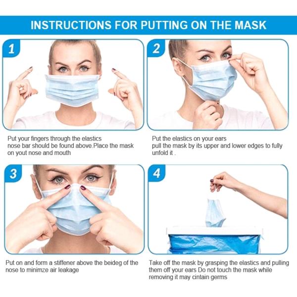 Non Allergic Disposable Mouth Mask