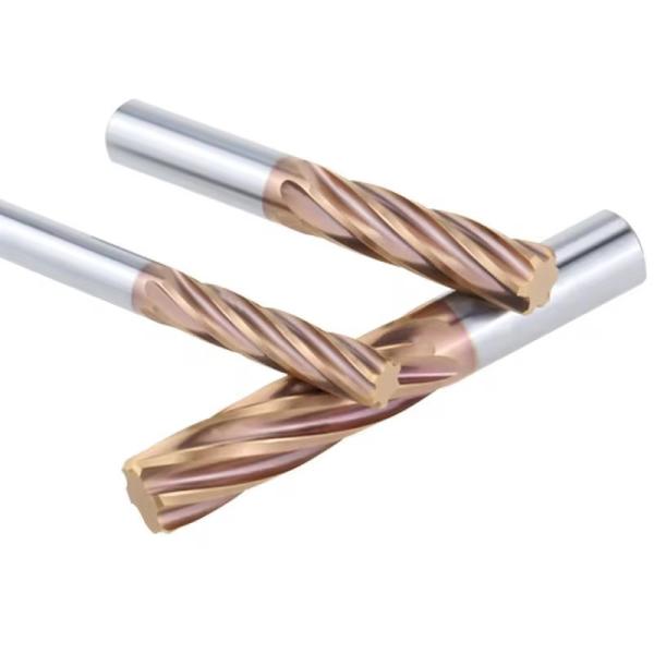 HRC 55/60 Solid Tungsten Carbide CNC Straight Groove Reamer Tisin Coating Machine Reamer Flutes Standard for CNC Machining