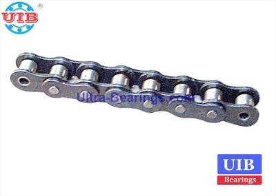 Anti Corrosion Steel Roller Simplex Chain 18 KN Rust Prevention For Corn Harvester