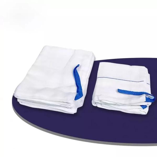 100% хлопчатобумажная медицинская лапаротомия губка стерильная брюшная подушка с рентгеновским изображением сложенная или сшитая