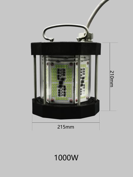 Waterproof LED Fishing Light with 8-10 Hours Working Time For Boats Deep Sea Night Fishing