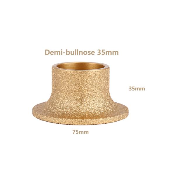 3 Inch Grinding Diamond Cup Wheel 40 Grit Vacuum Brazed