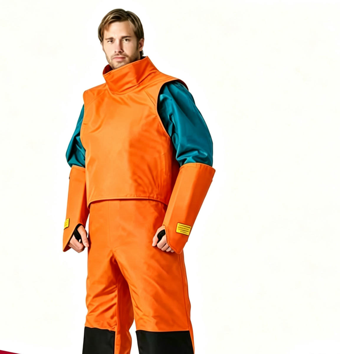 Water Repellent Power Washing Suit High Impact Protective Safety Workwear Modular
