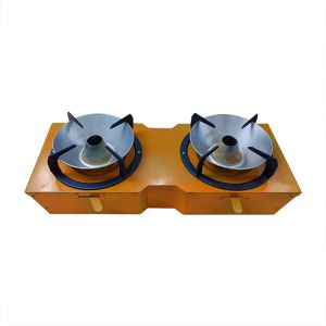 IPortable Dual Head Alcohol Stove Lightweight Folding Outdoor Camping Cooker