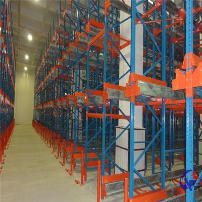 Supermarket Radio Shuttle Racking System Powder Coating Surface 1200x1200x3600mm