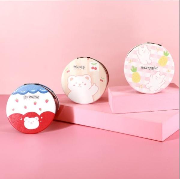 New Style Mini Carton Beauty Makeup Mirror Pocket Mirror