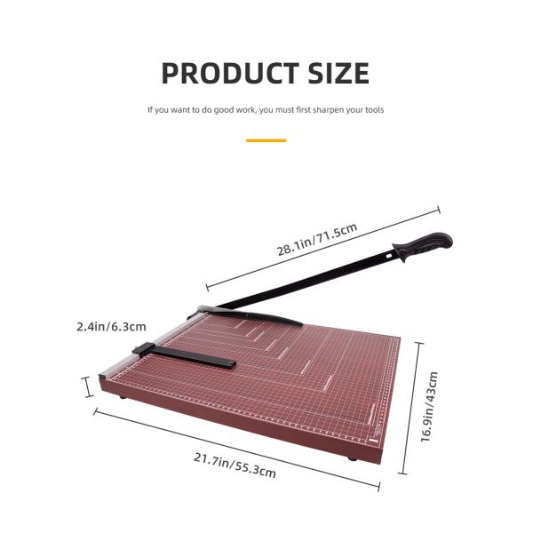 Фото Гильотина Б3 Учебное пособие по резке бумаги