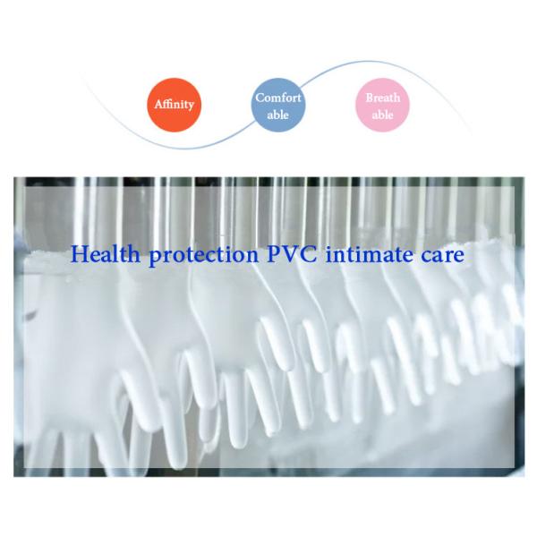 FDA Food Safety Medium Disposable Clear Vinyl Gloves