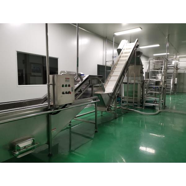 Automatic Apple Processing Line for Fresh Apple, Apple Puree, and Fruit Pulp with PLC Control System and Food Grade 304 Stainless Steel