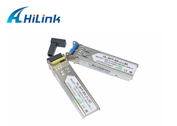 módulo do transceptor de 1000base BIDI 1550nm 1.25Gb 60KM SFP