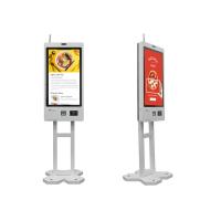 Montado en la pared / en el piso Autoservicio de pie Quiosco de pedido Toque capacitivo para restaurante