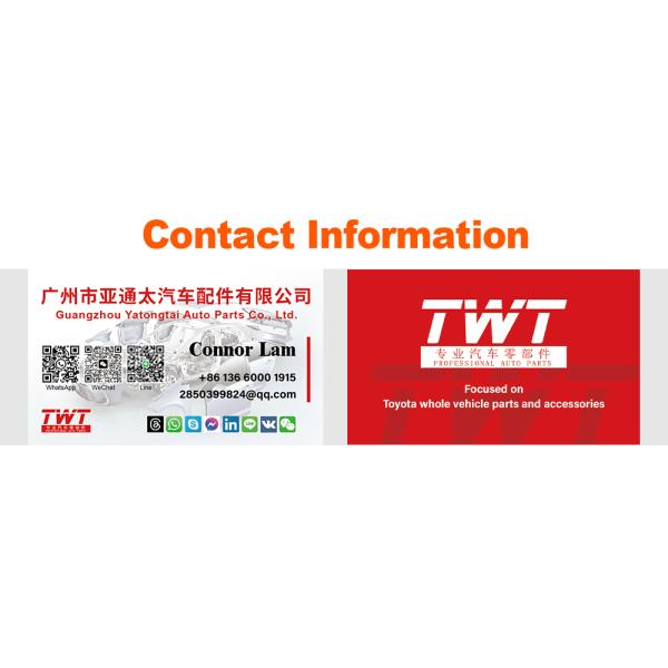 TWT Auto Parts Wholesale Automobile Lighting Systems Car Headlamps Head Lamp Front Light Halogen Xenon Headlights for Toyota