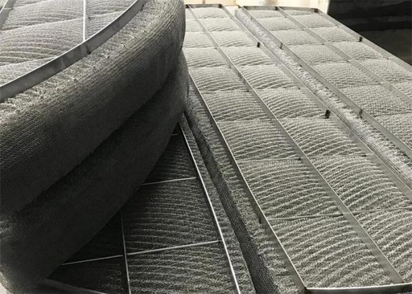 Wire Diameter 0.23mm Demister Pad 304SS Good Chemical Stability
