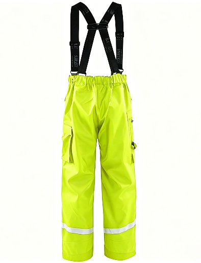 Lightweight Pressure Washing Protective Clothing Tear Resistant Reflective Overalls Reinforced