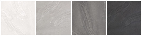 45 X 45 CM Stone Ceramic Tiles Dark Grey High Performance And Flexibility