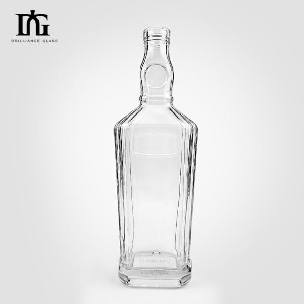 250ml/500ml/700ml/750ml Industrial Flint Glass Bottle for Whisky Liquor Tequila