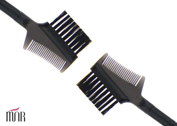 Beauty Cosmetic Eye Brow Brush Comb / Double Ended Eyebrow Brush