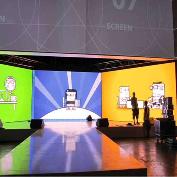 Ultra Thin Front Service Indoor Full Color Led Panel Stage Environment Friendly