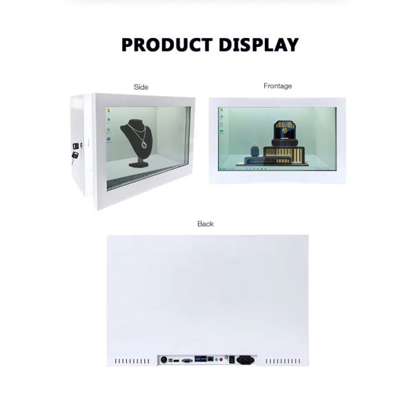 55 Inch Transparent Display Box Manufacturer Advertising Monitor Translucent LCD Screen