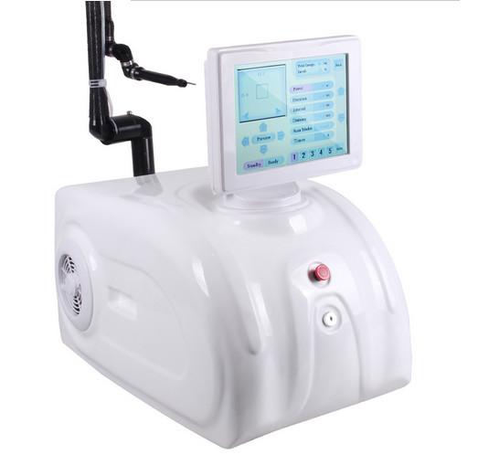 30w USA imported laser genarator White Color Co2 Fractional Laser Skin Rejuvenation Machine 10.4 Color Touch Screen