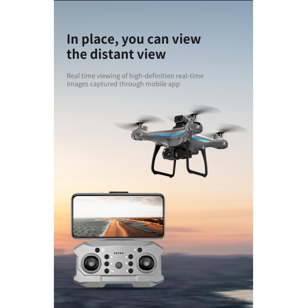 Prosumer Drones Made Easy Ky102 with 4k HD Dual Cameras Four-way Obstacle Avoidance and Intelligent Fixed Height Hovering