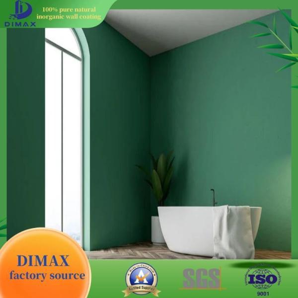 Zero Formaldehyde Inorganic Interior Wall Painting Soft Color Not Peel After Soaking