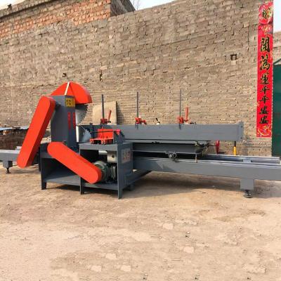 Round Log Wood Band Saw Cutting Circular Sawmill Sliding Table Saw Machine