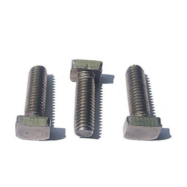 High Strength Fastener  M6 M8 M10 M16  stainless steel Aluminum Metal Bolt  Square Head T Bolt