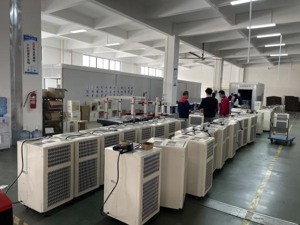 Aire acondicionado portátil y refrigerante ajustable con múltiples funciones