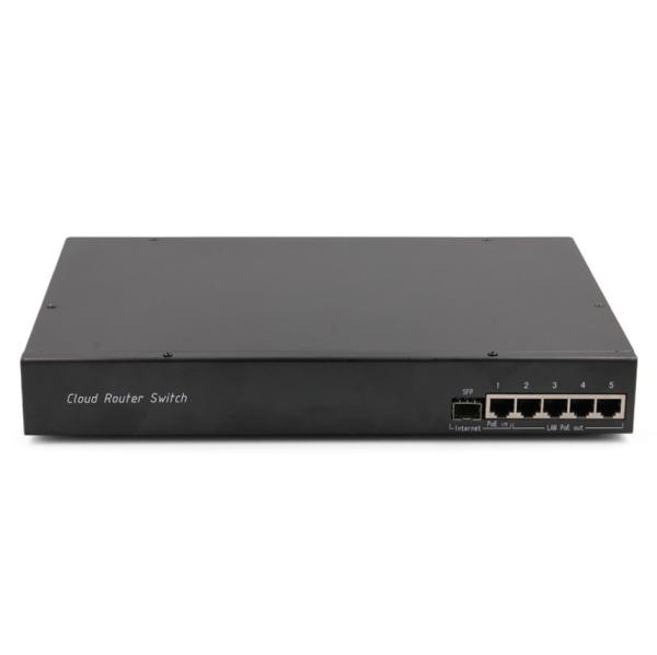 Mikrotik RB960PGS 60W Gigabit POE Switch 5 Ports 1 Sfp Neutral Shell