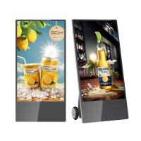 Signage capacitif à piles extérieur d'affichage à cristaux liquides Digital du contact 43200mAh avec le système d'Android