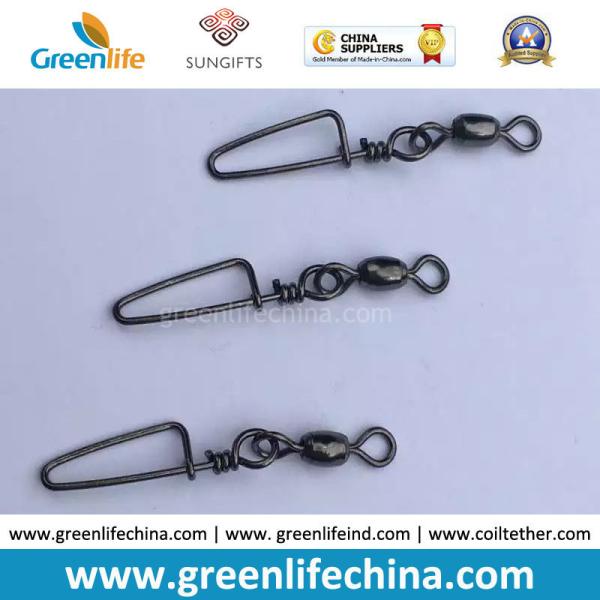 Plastic Lanyard  Assessory Metal Crimp for Cable Loop