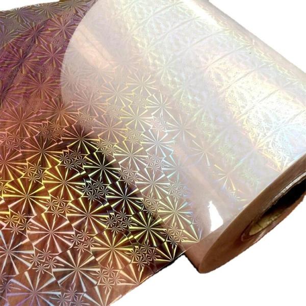 Unique Holographic Design Thermal Lamination Roll Film for Multiple Extrusion Process