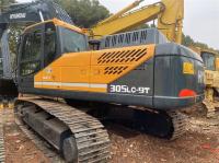 Original Korea R305-9T Hyundai 30 Ton Excavator Used Digger  169KW