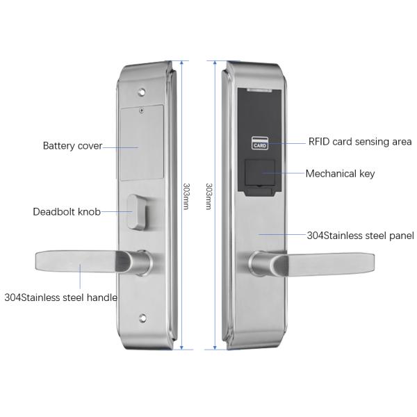 RFID-безключевые дверные замки / электронные дверные замки для гостиничных номеров