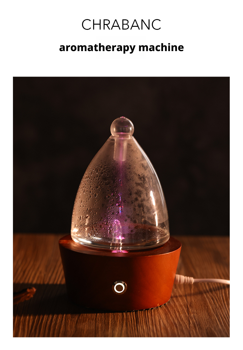 Customized Size Real Wood Essential Oil Diffuser Waterless High End For Hotels